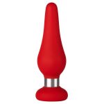 Anal Plug Tear Drop Small Red - Figura 2