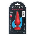 Anal Plug Tear Drop Small Red - Figura 4