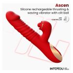 Ascen Thrusting & Waving Vibe App Red Cl 18 - Figura 3
