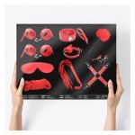 Bondage Set with 10 Pieces Red clave 24 - Figura 8