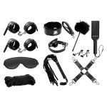 Bondage Set with 11 Pieces Black clave 24 - Figura 3