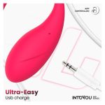 Bulby Silicone Egg Vibrator Dark Pink App Cl36 - Figura 8