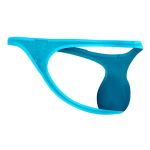 C4MSPXBUL03-Mesh Turquoise Micro Thong Bulge-S - Figura 4