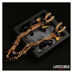 Chain Nipple Clamps Black - Figura 3