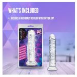 Dildo Gala Sparkling Clear - Figura 11