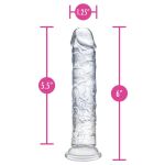 Dildo Gala Sparkling Clear - Figura 5