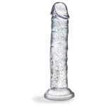 Dildo Glamor Sparkling Clear - Figura 1