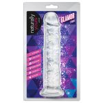 Dildo Glamor Sparkling Clear - Figura 10