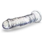 Dildo Glamor Sparkling Clear - Figura 3