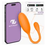 Logan Silicone Vibrating Egg with App Orange Cl.36 - Figura 1