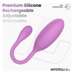 Logan Silicone Vibrating Egg with App Purple Cl.36 - Figura 4