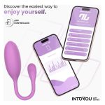 Logan Silicone Vibrating Egg with App Purple Cl.36 - Figura 6