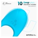 Ringo Silicone Vibrating Ring with App Blue Cl.48 - Figura 5