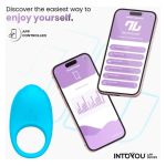 Ringo Silicone Vibrating Ring with App Blue Cl.48 - Figura 6