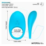 Ringo Silicone Vibrating Ring with App Blue Cl.48 - Figura 9