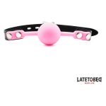 Silicone Ball Gag with Padlock - Figura 1