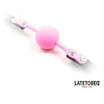 Silicone Ball Gag with Padlock - Figura 3