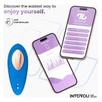 Silicone Rechargeable Panty Vibrator App Blue Cl50 - Figura 6