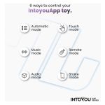 Silicone Rechargeable Panty Vibrator App Blue Cl50 - Figura 7