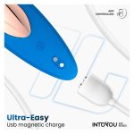 Silicone Rechargeable Panty Vibrator App Blue Cl50 - Figura 8