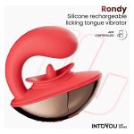 Stimulator Rondy Vibrating Licking Tongue  App Cl21 - Figura 3