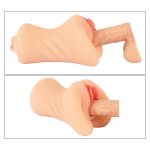 Vagina Mouth & Ass Masturbator Nature Skin - Figura 15