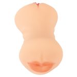 Vagina Mouth & Ass Masturbator Nature Skin - Figura 6