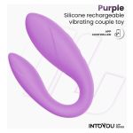 Vibrating Couple Toy App USB Silicone Lavendr Cl36 - Figura 4
