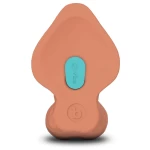 Slipskin Realistic Silicone Dildo 9 Inch Curved Mocha - Figura 9