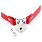 Collar with Heart Lock One Size - Figura 2
