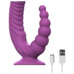 Double Vibrator with Suction Cup and Remote - Figura 9