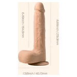 Luis Thrusting Warming Dildo 21.99 cm - Figura 4