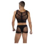 Fishnet Armor 2 Piece Set Black Os - Figura 2