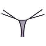 Lace and Mesh Thong One Size BK - Figura 2
