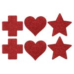 Stiker per Thithkat ne Forme Zemre Red - Figura 3