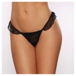 Thong One Size Black - Figura 1