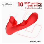 Franky Biting and Rotating Ball Vibrator with App - Figura 12