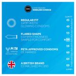 Prezervativë EXS Glowing 3CP - Figura 3