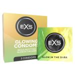 Prezervativë EXS Glowing 3CP - Figura 1