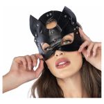 Faux Leather Eye Mask One Size - Figura 1