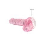 Realistic Dildo with Balls 18cm Pink - Figura 3