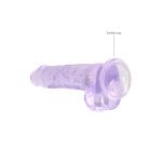 Realistic Dildo with Balls 21cm Purple - Figura 8