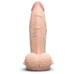 Slipskin Realistic Silicone Dildo 7 Inch Girthy Cream - Figura 5