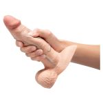 Slipskin Realistic Silicone Dildo 7 Inch Girthy Cream - Figura 6