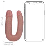 U Shaped Double Dildo 12.7cm - Figura 5