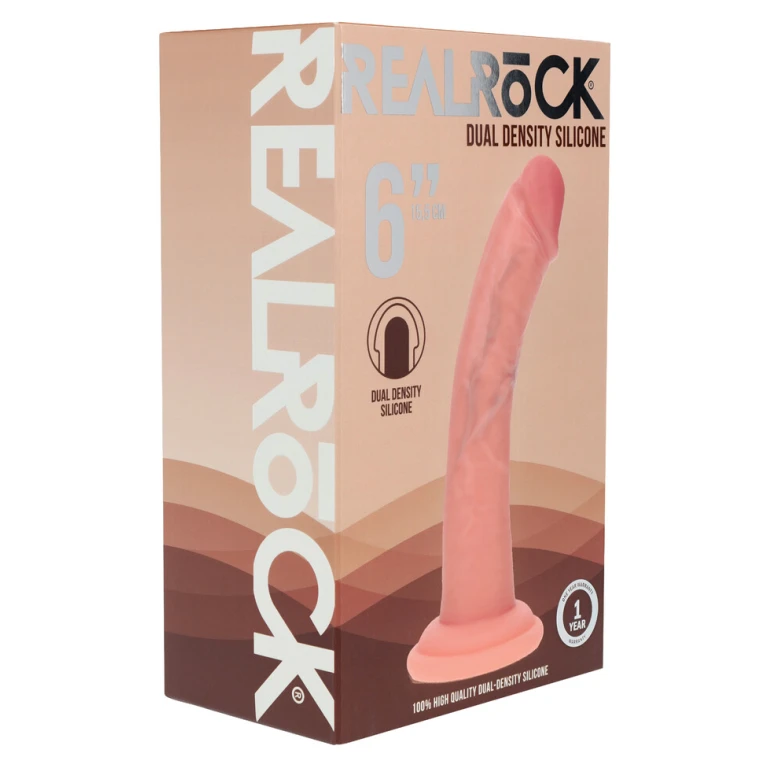 Curved Realistic Dildo with Suction Cup 15.5cm