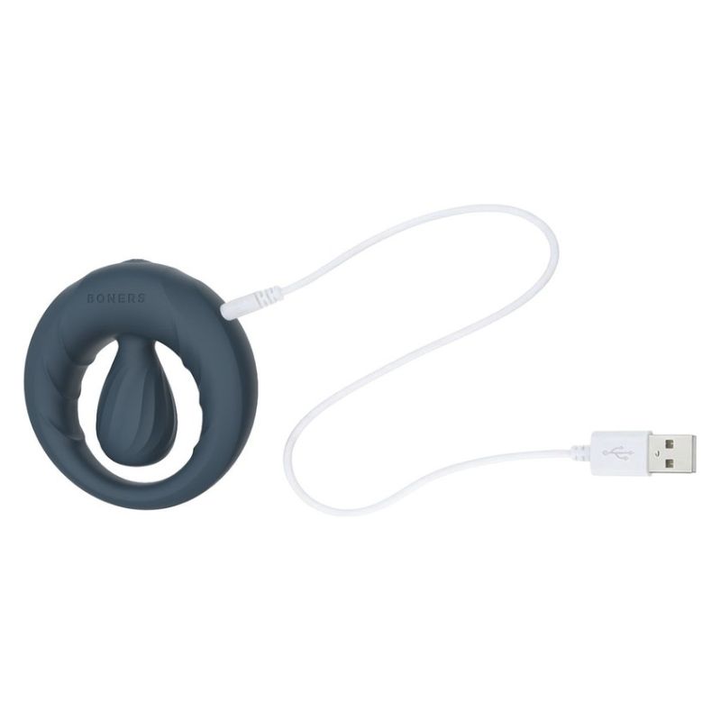 Vibrating Silicone Cock Ring Boners