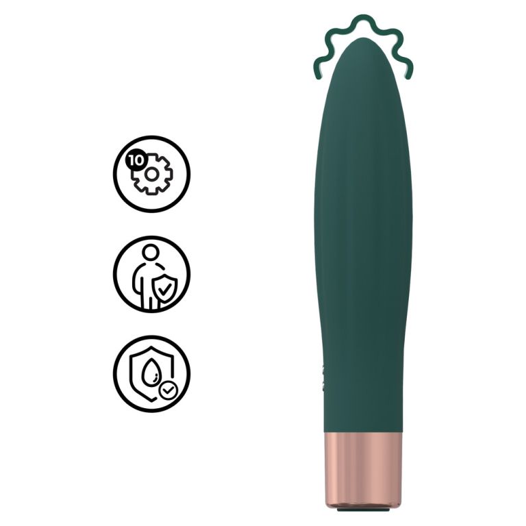 Vibrator Mini Bullet Forest Green