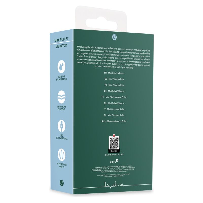 Vibrator Mini Bullet Forest Green