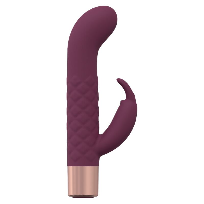 Vibrator Mini Rabbit Burgundy